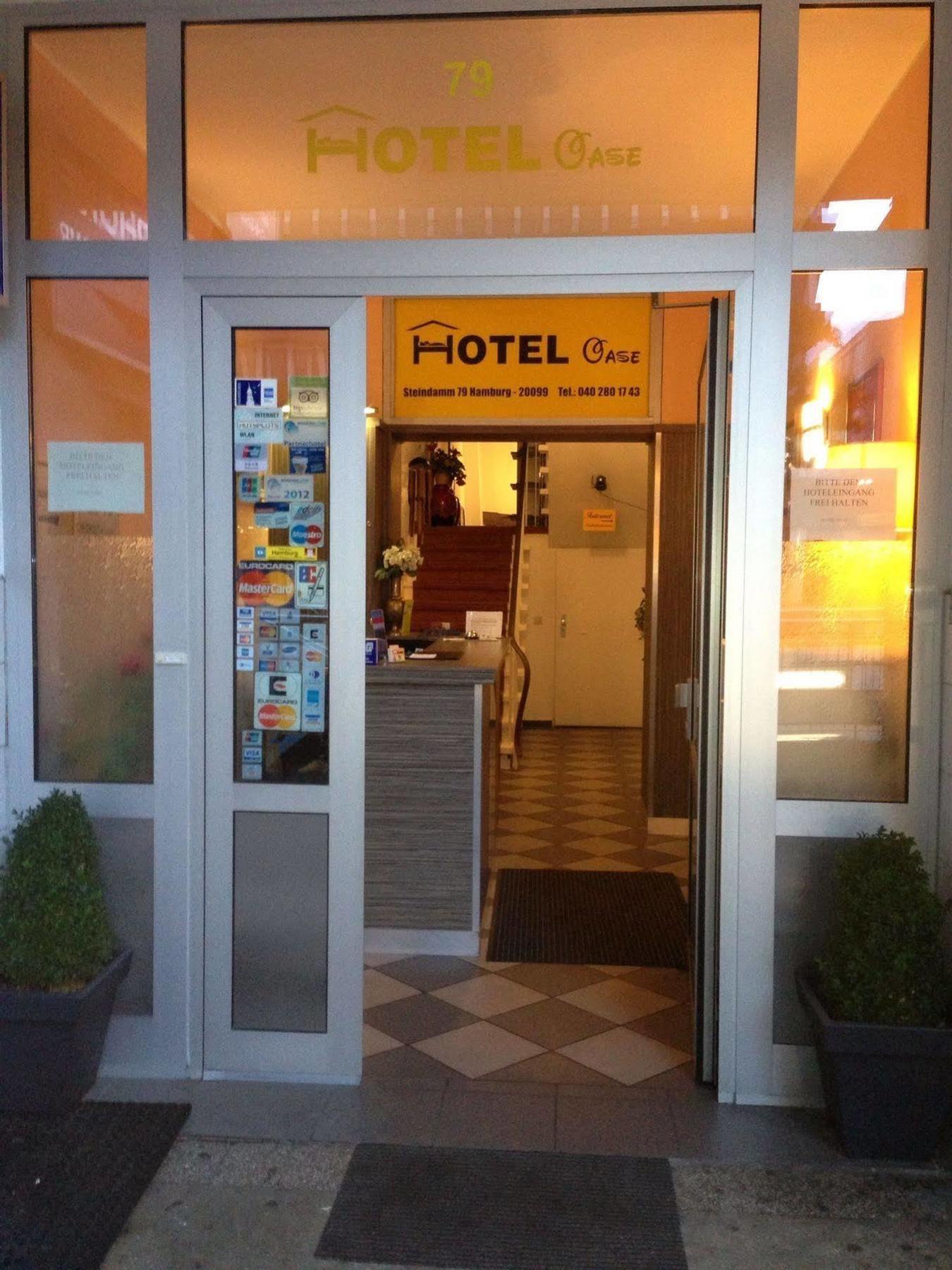 Itm Hotel Oase Hamburg Exterior foto
